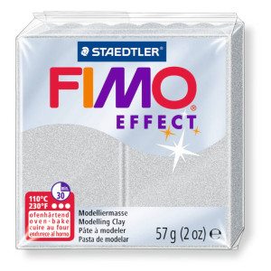 Fimo effect Modelliermasse, 57 g metallic silber