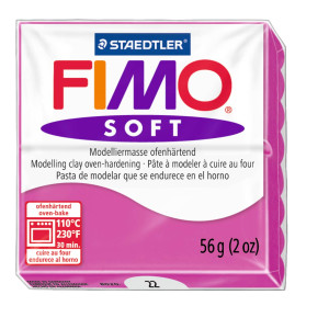 Fimo soft Modelliermasse, 57 g himbeere