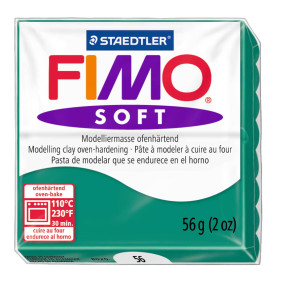 Fimo soft Modelliermasse, 57 g smaragd