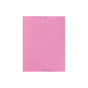 Kolma Gummizugmappe Doppia A4 Pink  /  Violett
