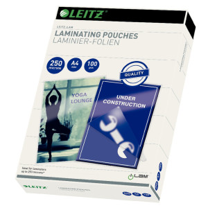 Laminierfolie Leitz iLam A4 250 Micron 100 Stück