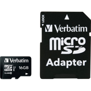 Verbatim Micro SDHC Card 16GB